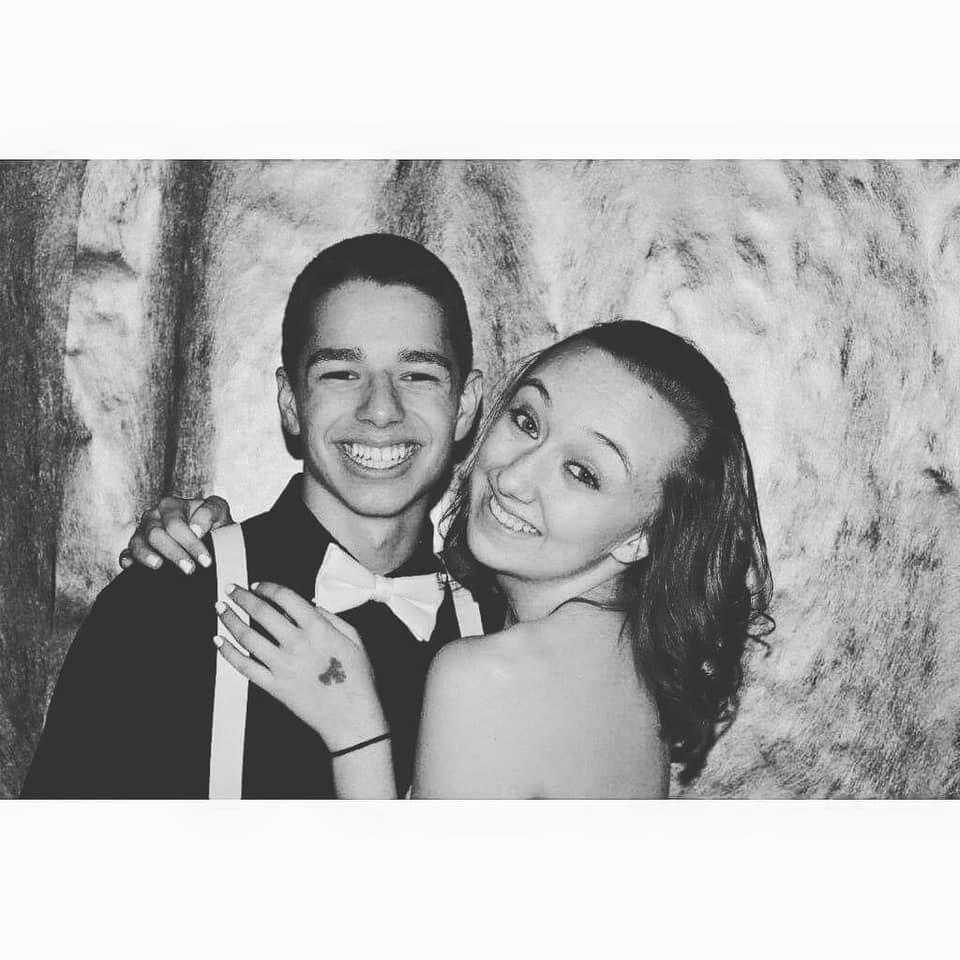 Our first EVER photo together in 2015!