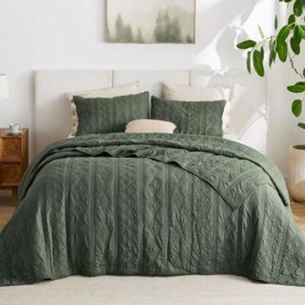 100% Cotton Quilt Set - King Size