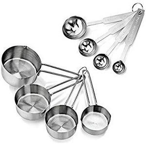 Measuring Cups and Spoons Combo Set