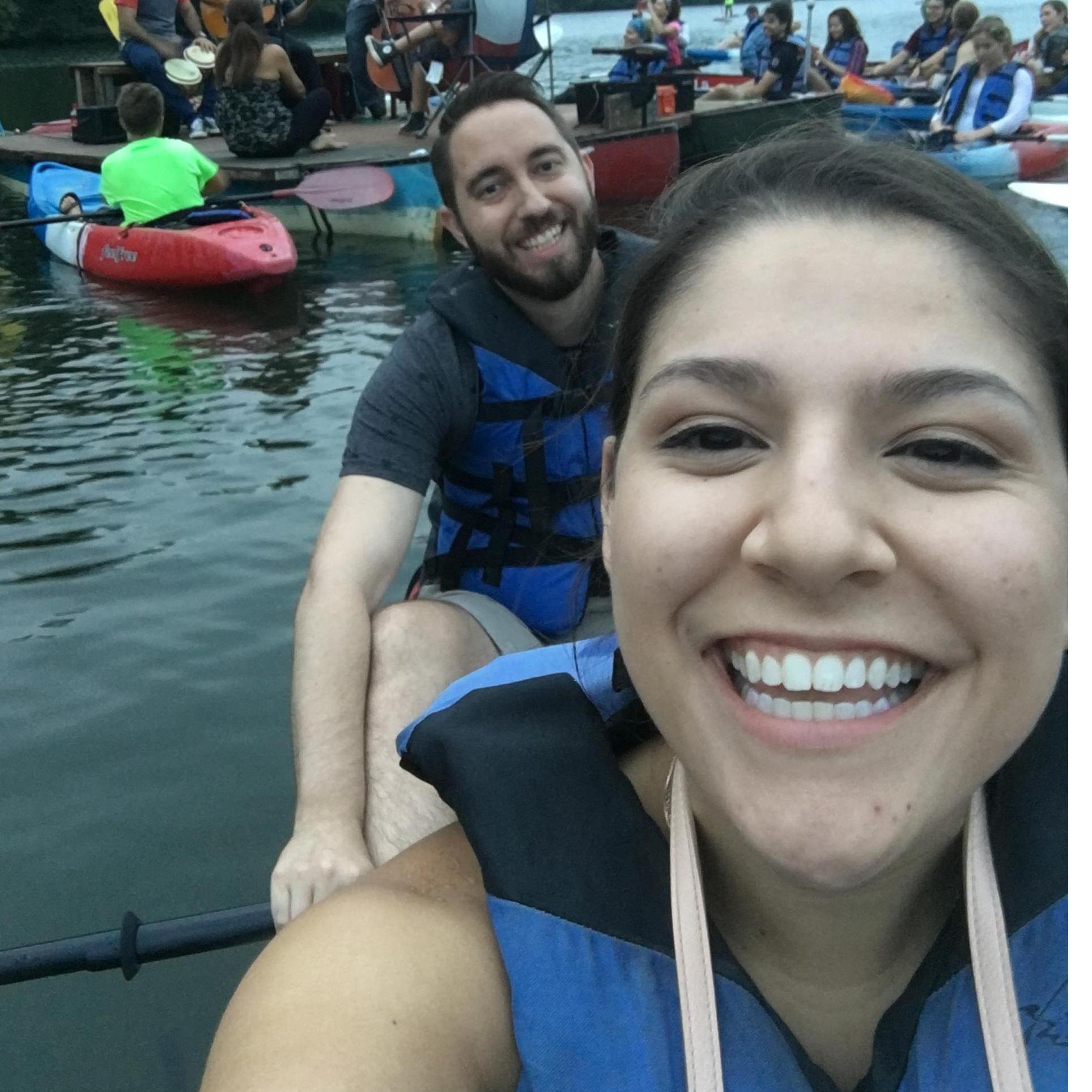 Latino moonlight serenades on Lady Bird Lake in Austin, TX!