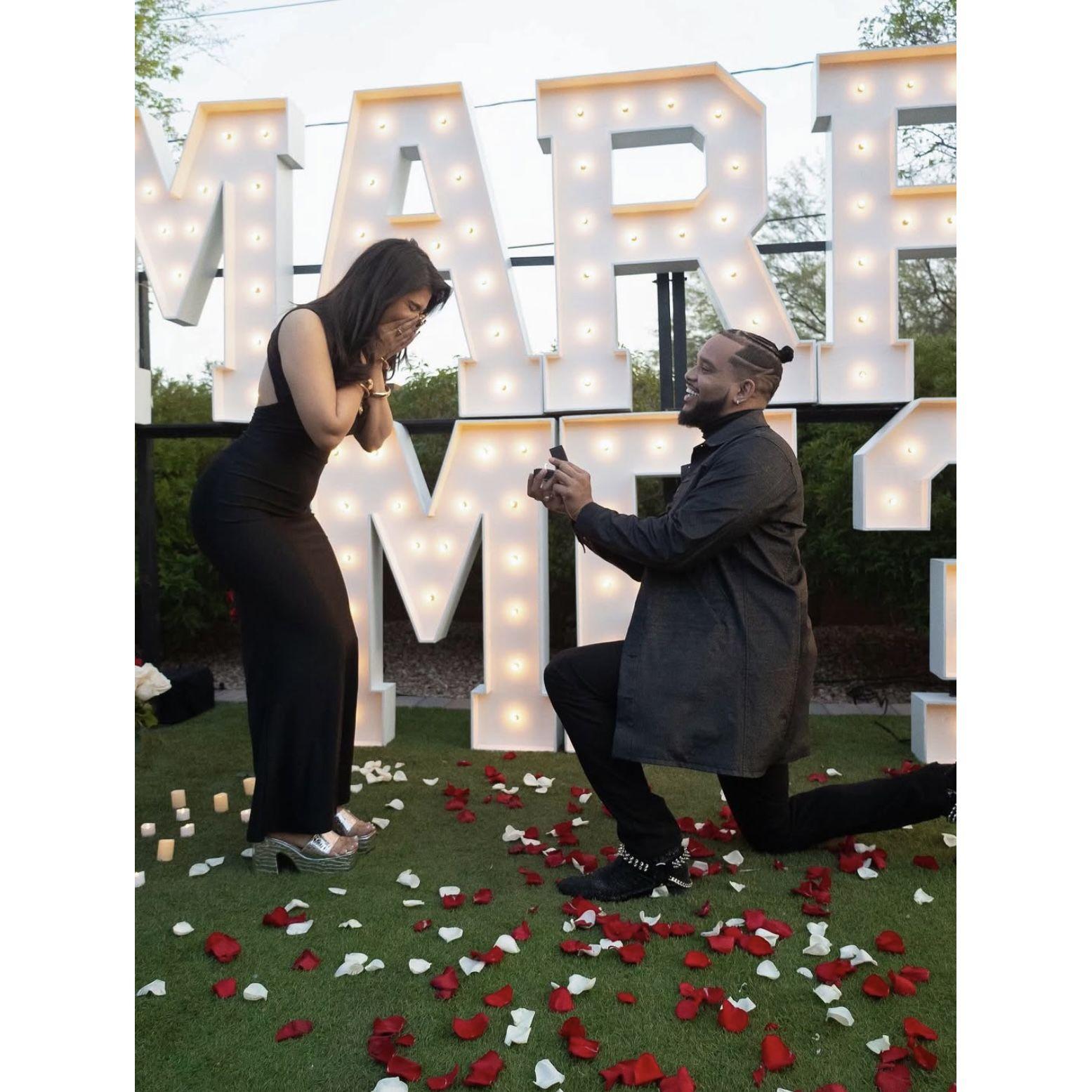 When He Proposed!