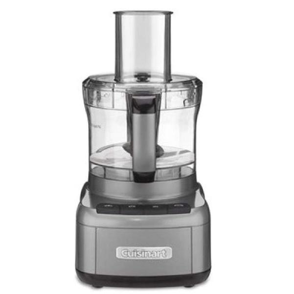 Cuisinart 8 Cup Food Processor, 350-Watt Motor, Gunmetal, FP-8GMP1
