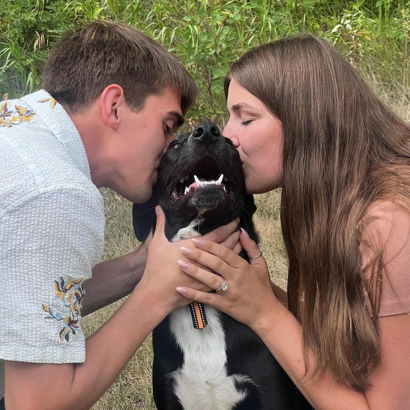 Stella couldn't be more excited!