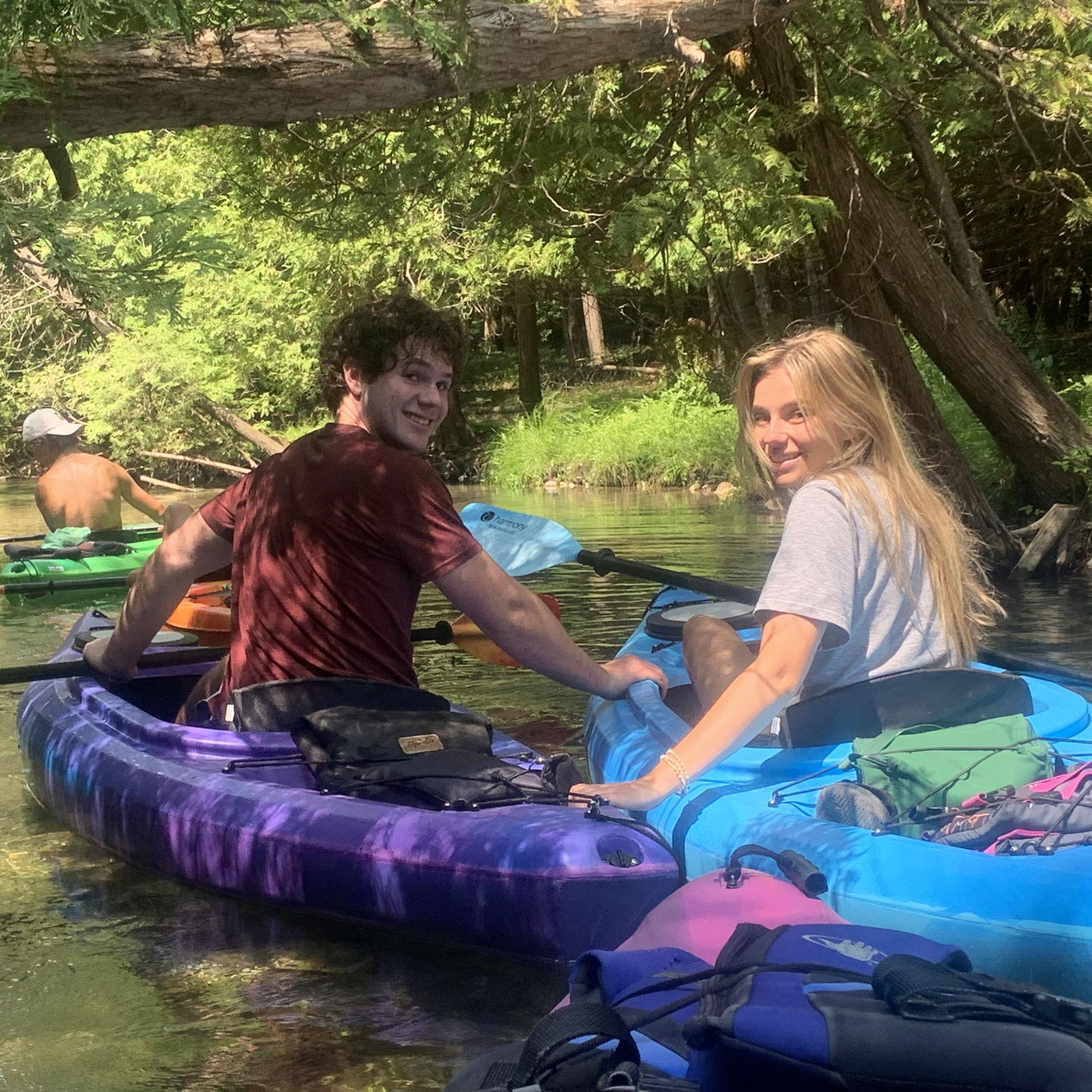 Kayaking on the Crystal