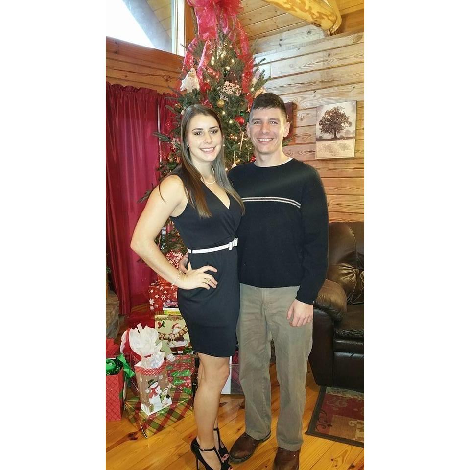 Joe drove all the way down from OH to surprise me on Christmas <3 Best Christmas present.