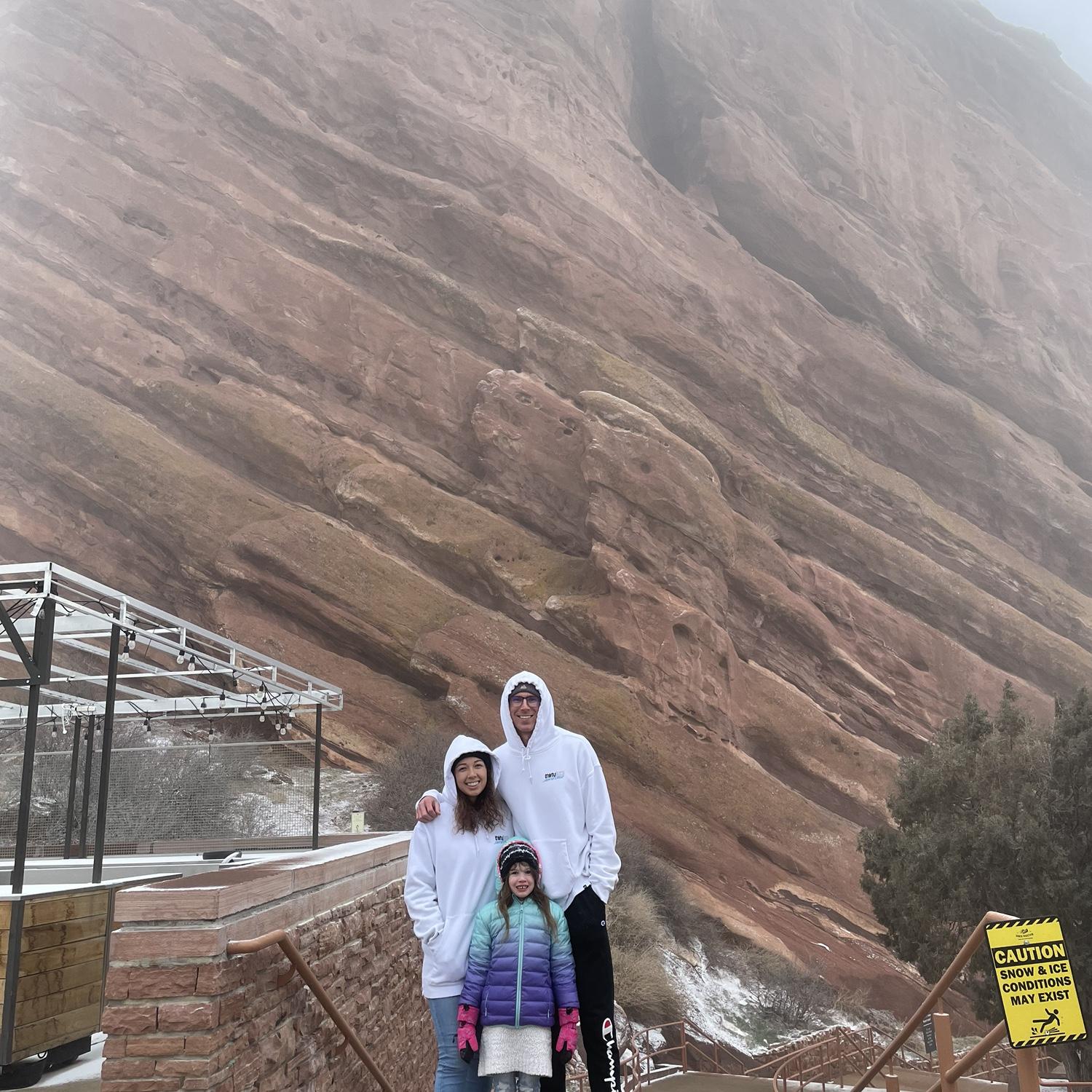 Red Rocks Amphitheatre in Colorado