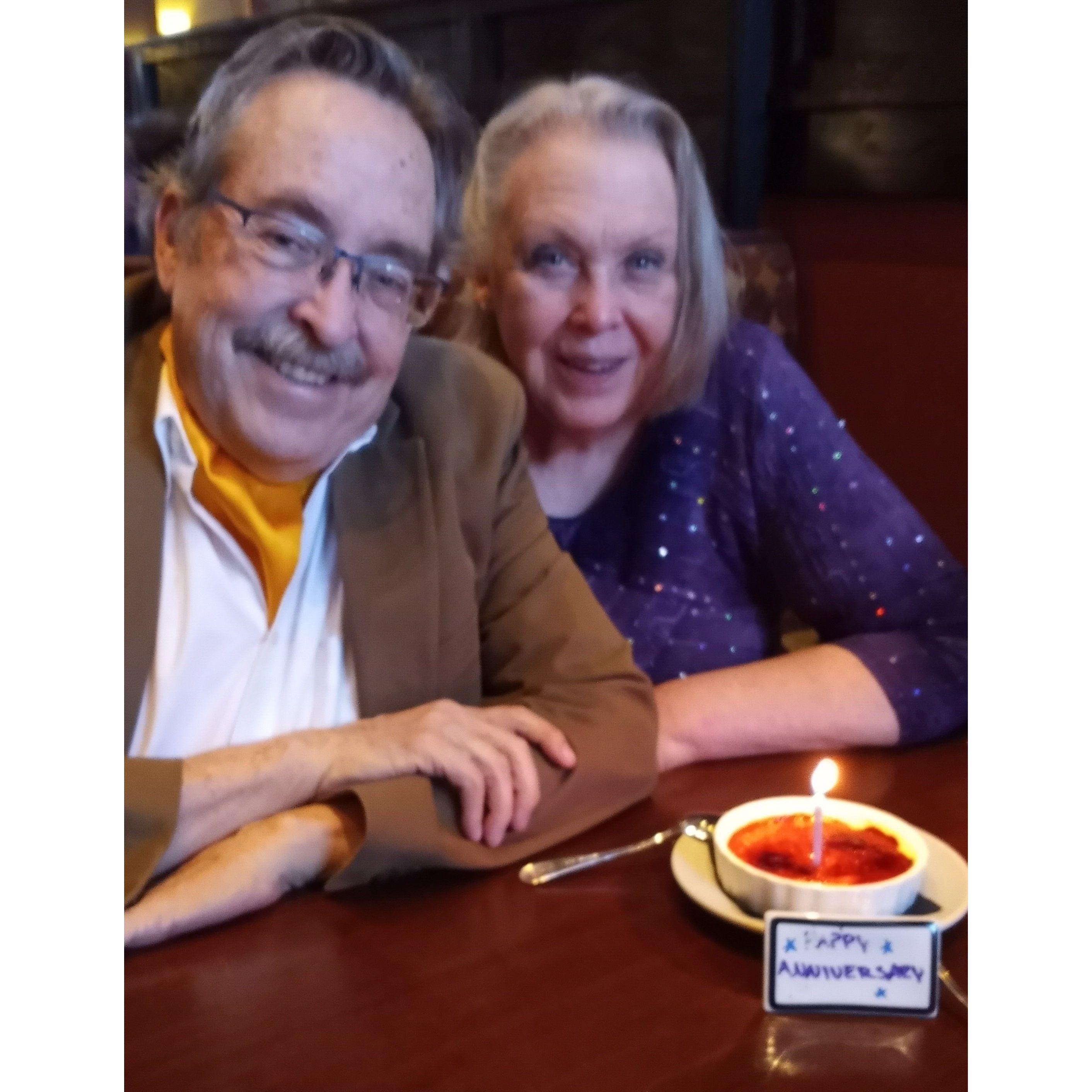 16th Anniversary of our first date at Chianti Grille