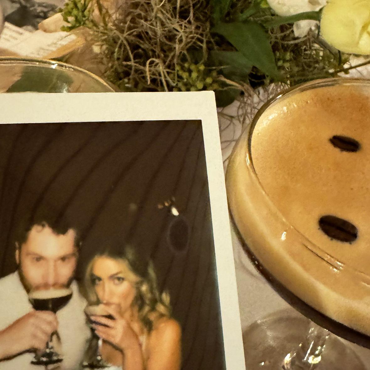 We love a wedding polaroid