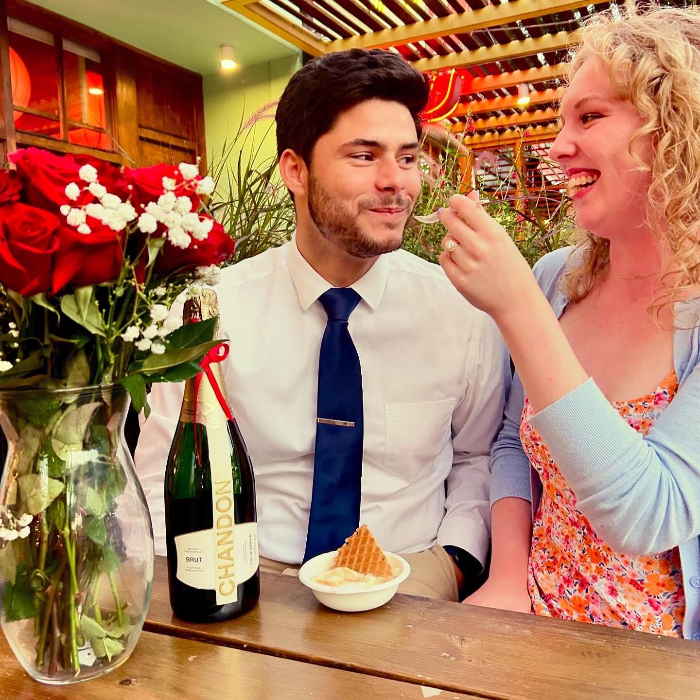 The night Sophie said yes!!