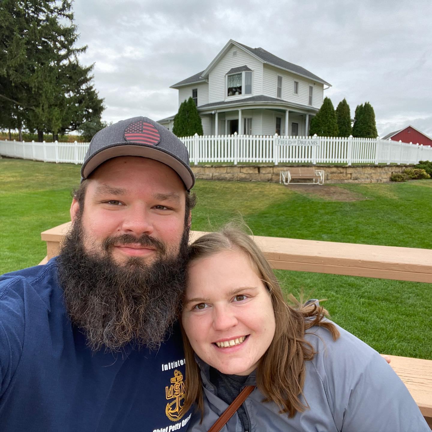 One of our favorite trips, we went to the Field of Dreams in Iowa