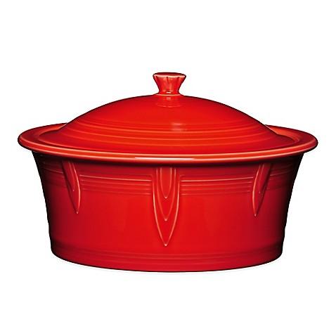 Fiesta® 90 oz. Covered Casserole Dish in Scarlet