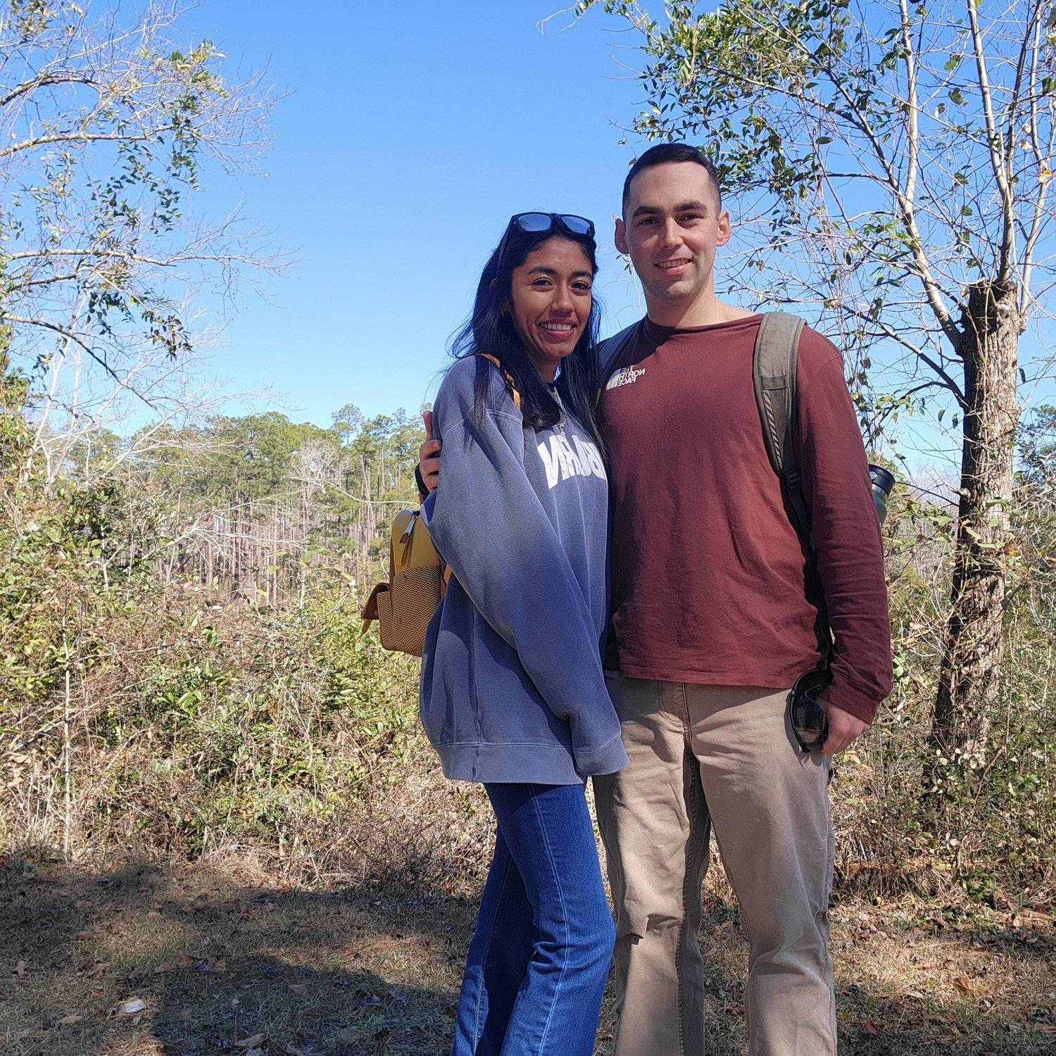 Our first picture together.