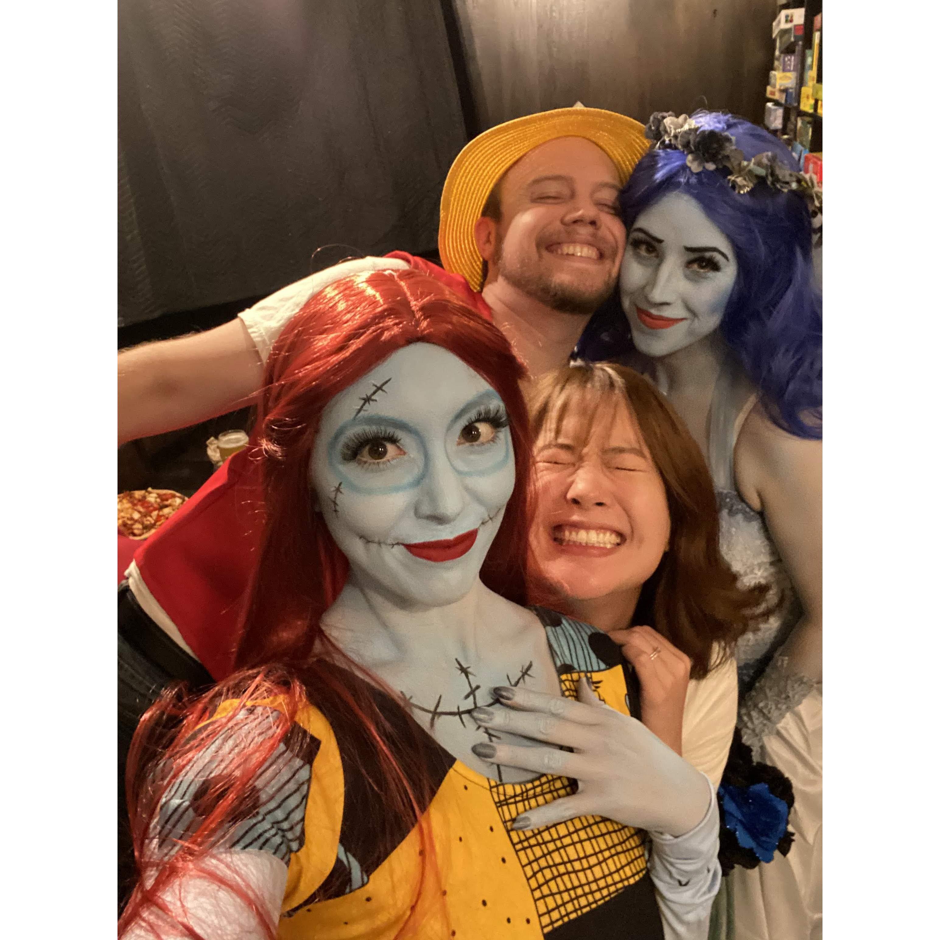 Halloween with Noe and Megu.