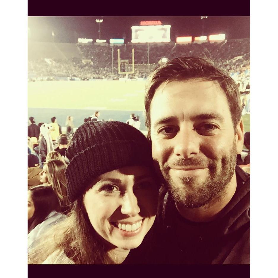 Football at the Rose Bowl