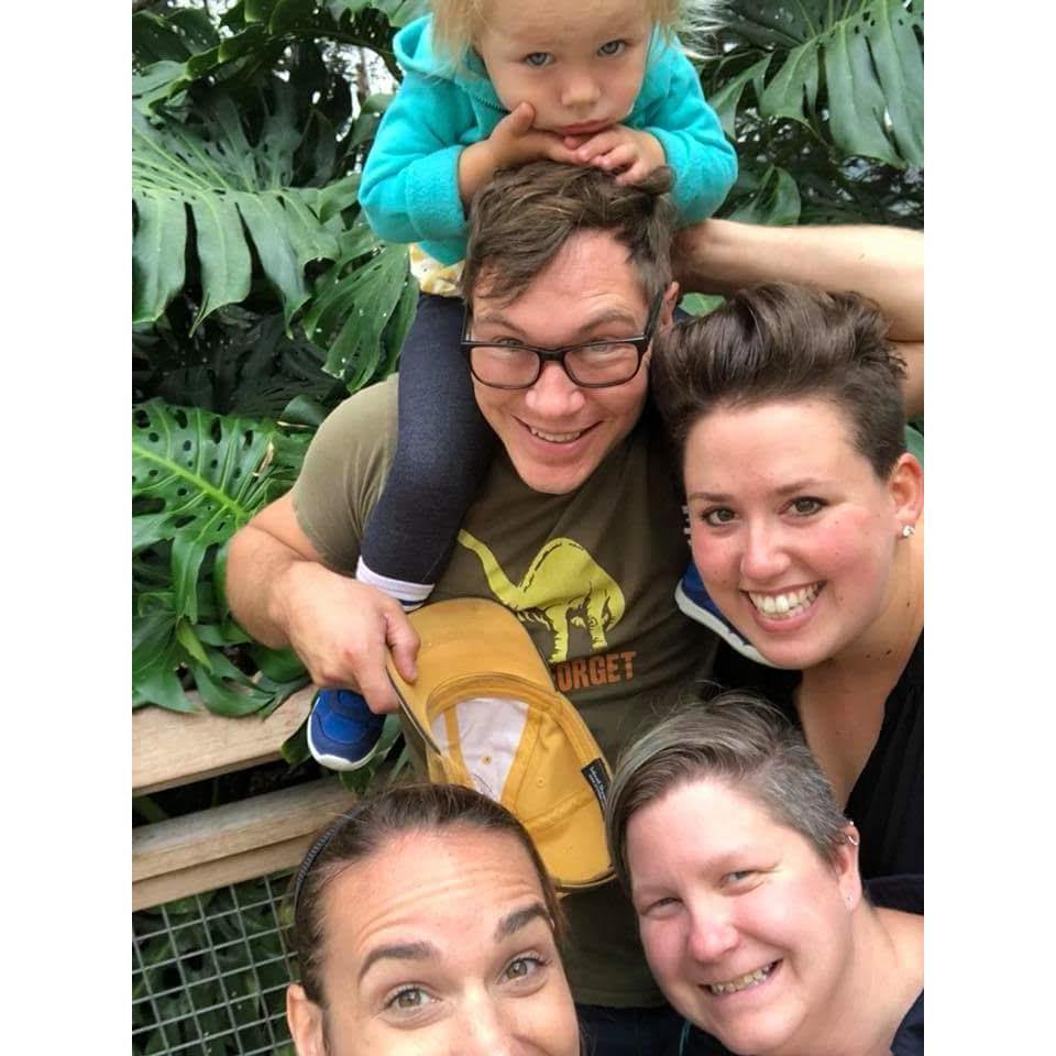 Sometimes we hang with friends in PA (summer 2018)