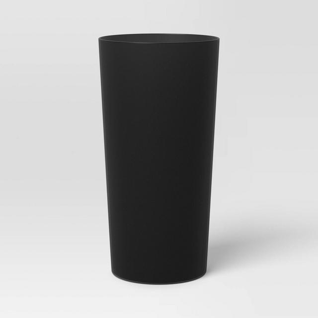 26oz Tall Tumbler Black - Room Essentials™