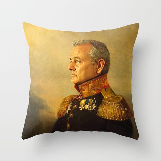 Bill Murray throw pillow