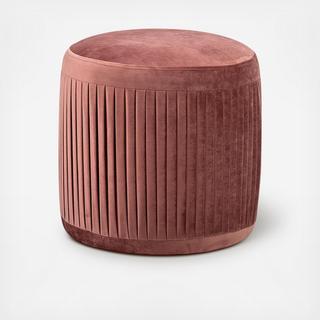 Velvet Pouf