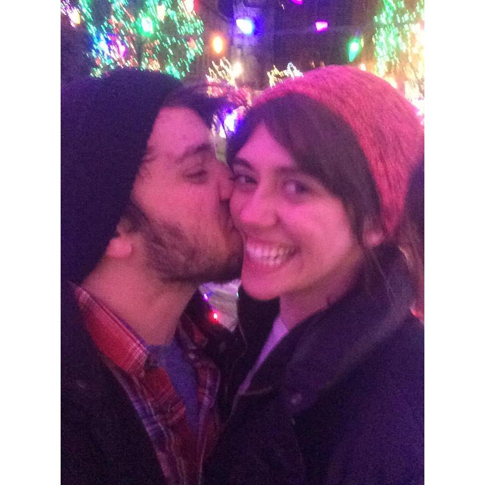 Christmas in Cleveland with Gabe's sister Beth