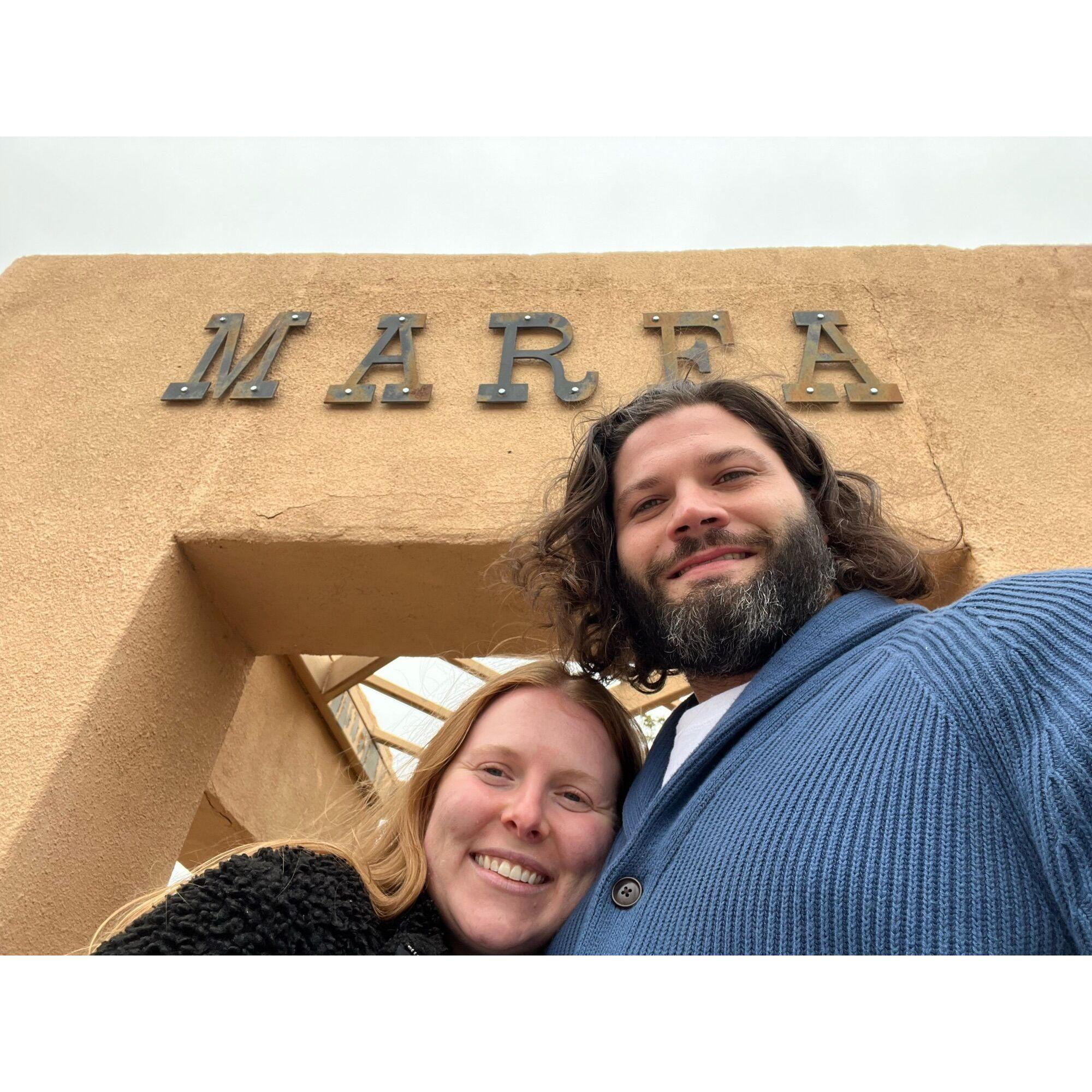Exploring Marfa, TX together