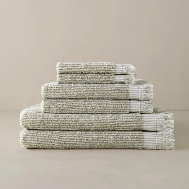 Sage Bath Towel - Organic Cotton Towel Collection