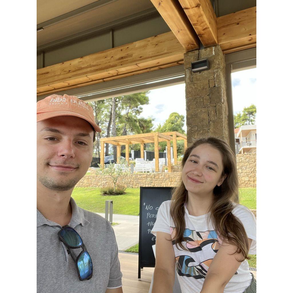 When Denise met Kristijan's family in Macedonia for the first time