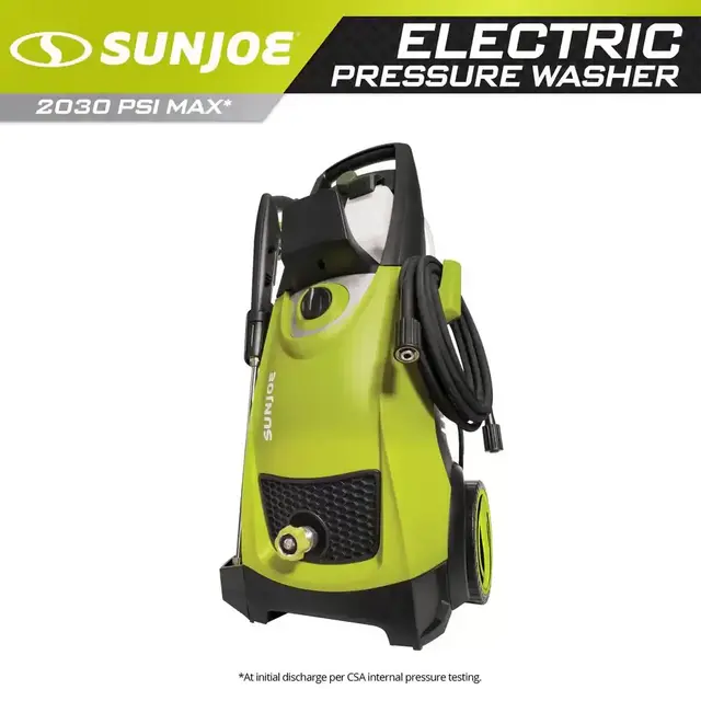2030 PSI 1.76 GPM 14.5 Amp Electric Pressure Washer
