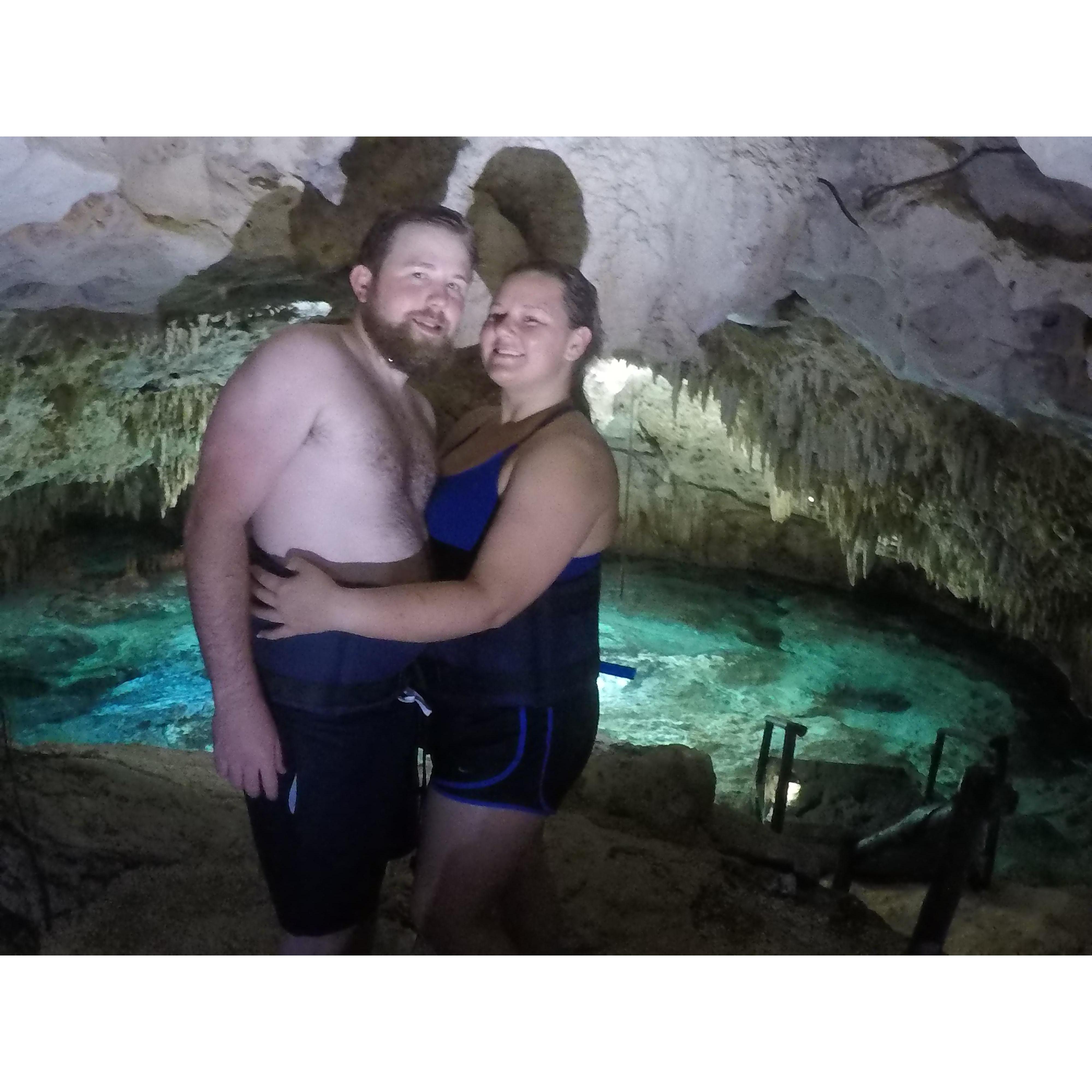 underground caverns in Mexico