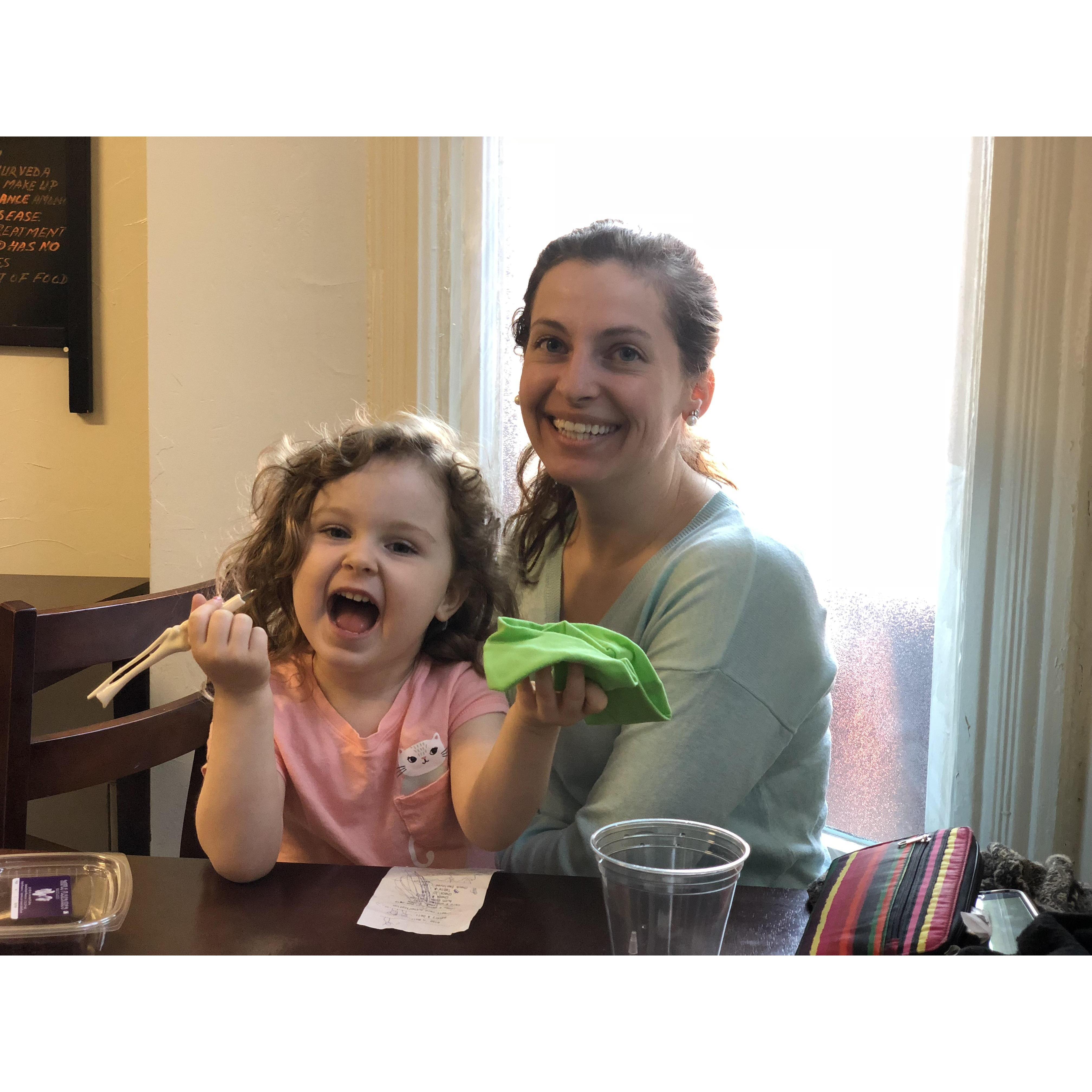 Year 2 - More lunches with Evy!
