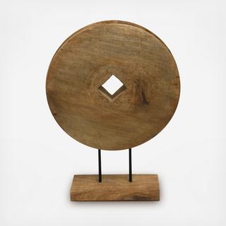 Wheel Carved Sculpture