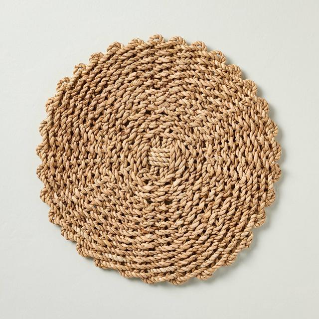 Round Woven Charger - Hearth & Hand™ with Magnolia