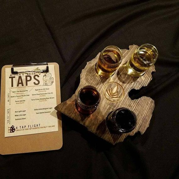 Custom Beer/Wine Flight Boards
