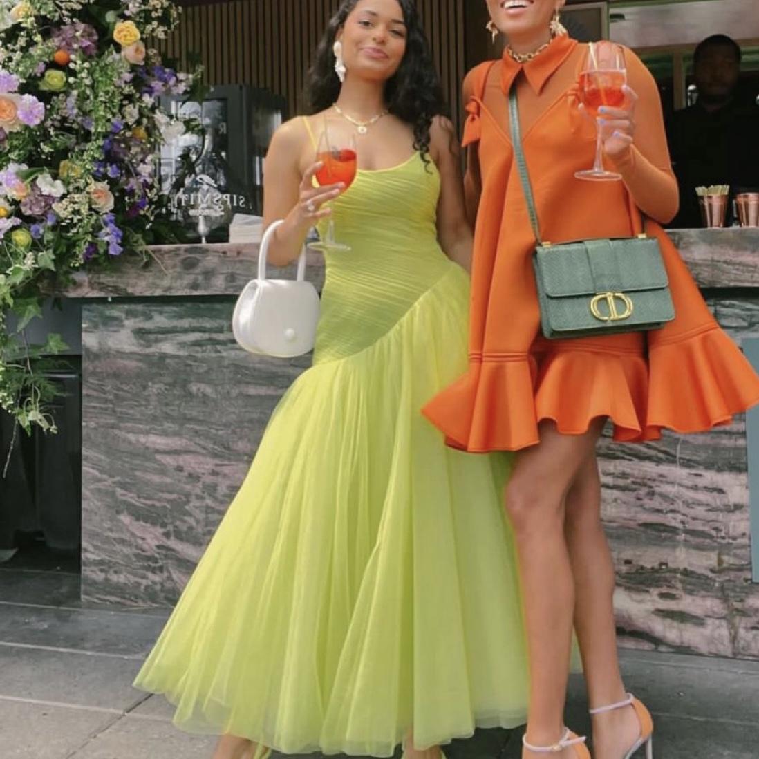 Guest attire example that align with our garden party theme!