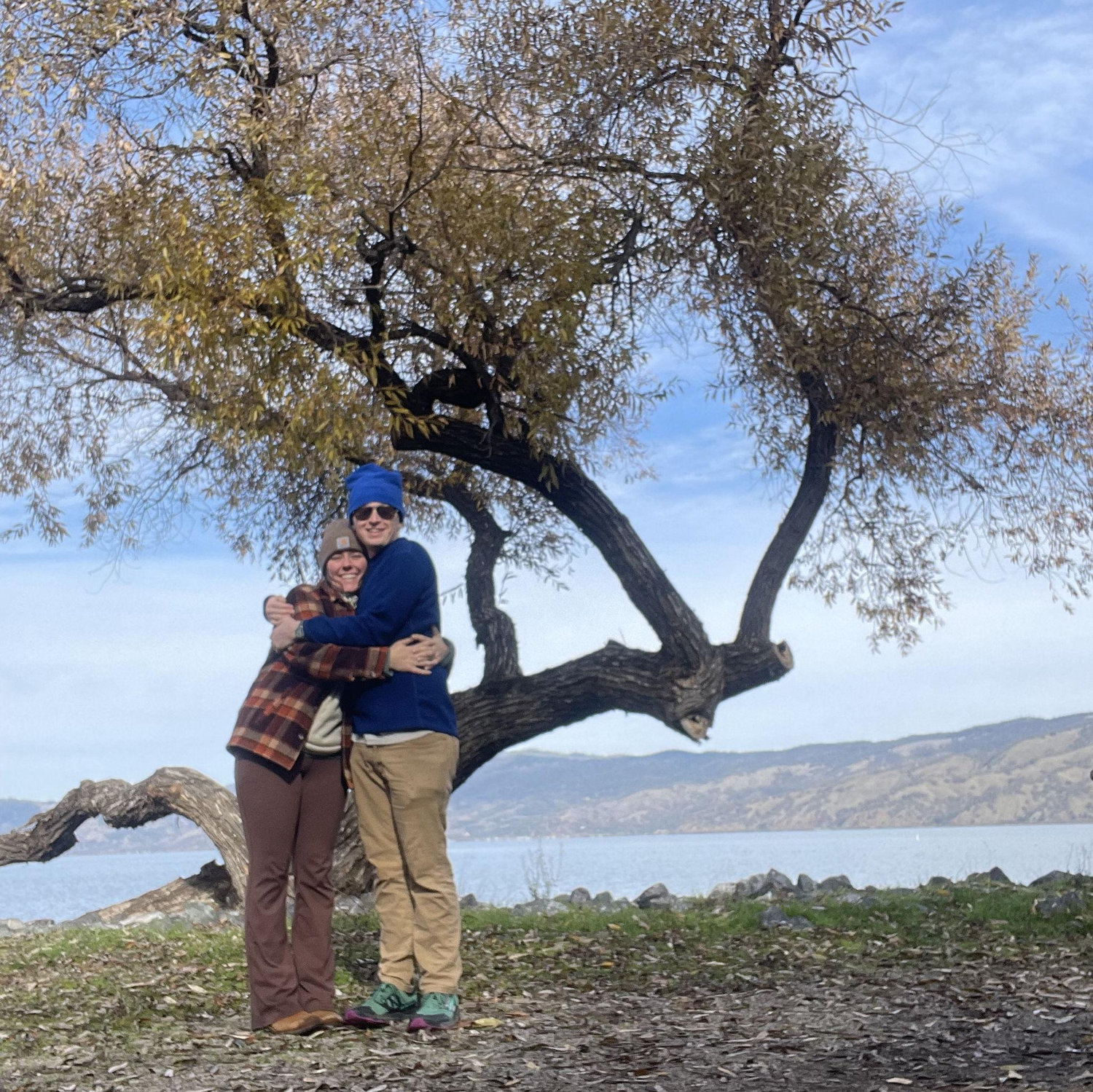 First camping trip together at Clear Lake