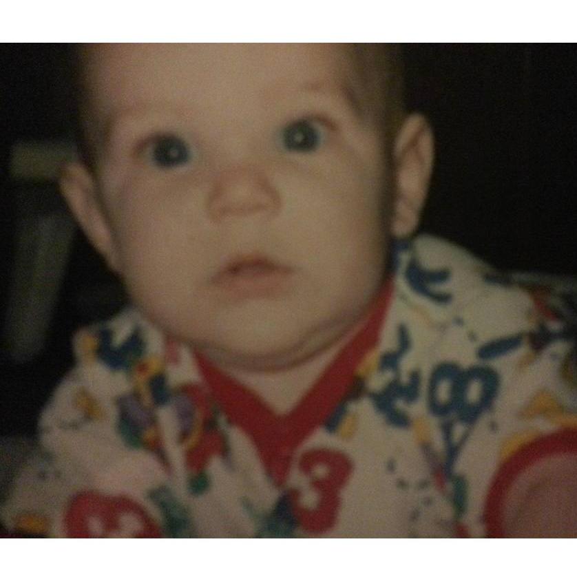 A baby photo of Bryce! He claims he was the best kid ever growing up, as all youngest siblings in families would say.. I'm sure his brothers would beg to differ!
