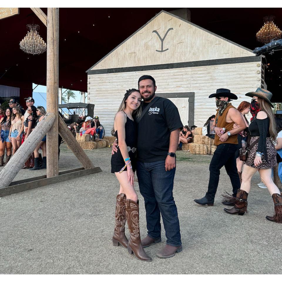 Went to Stagecoach together :)