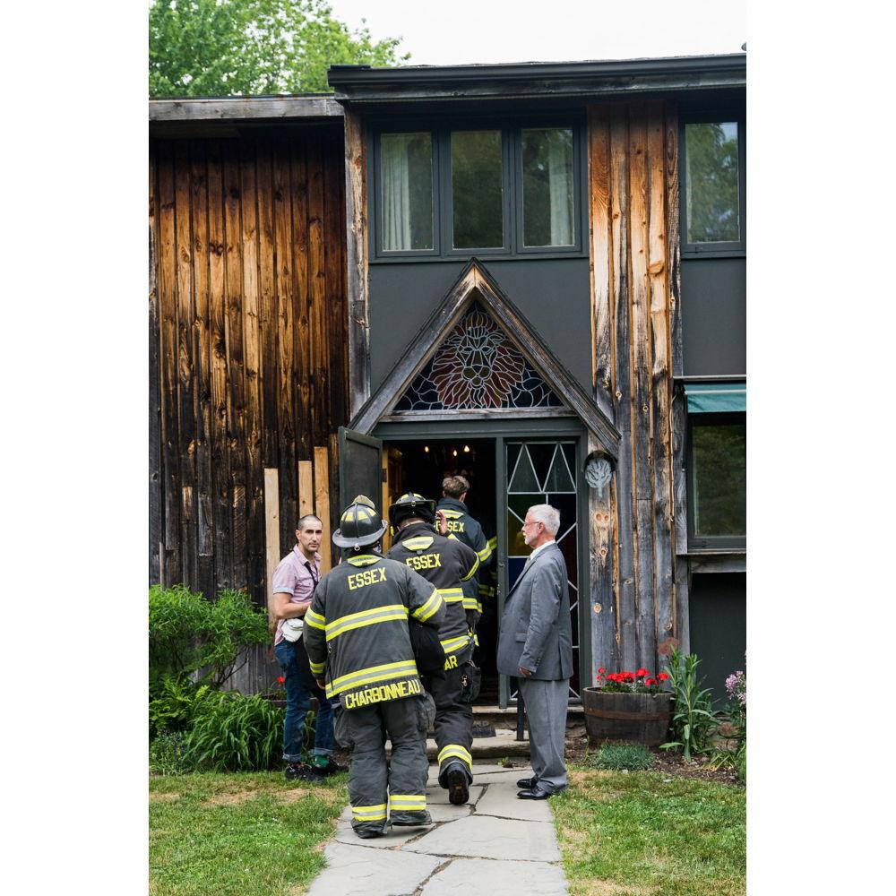 "Where's the fire?"