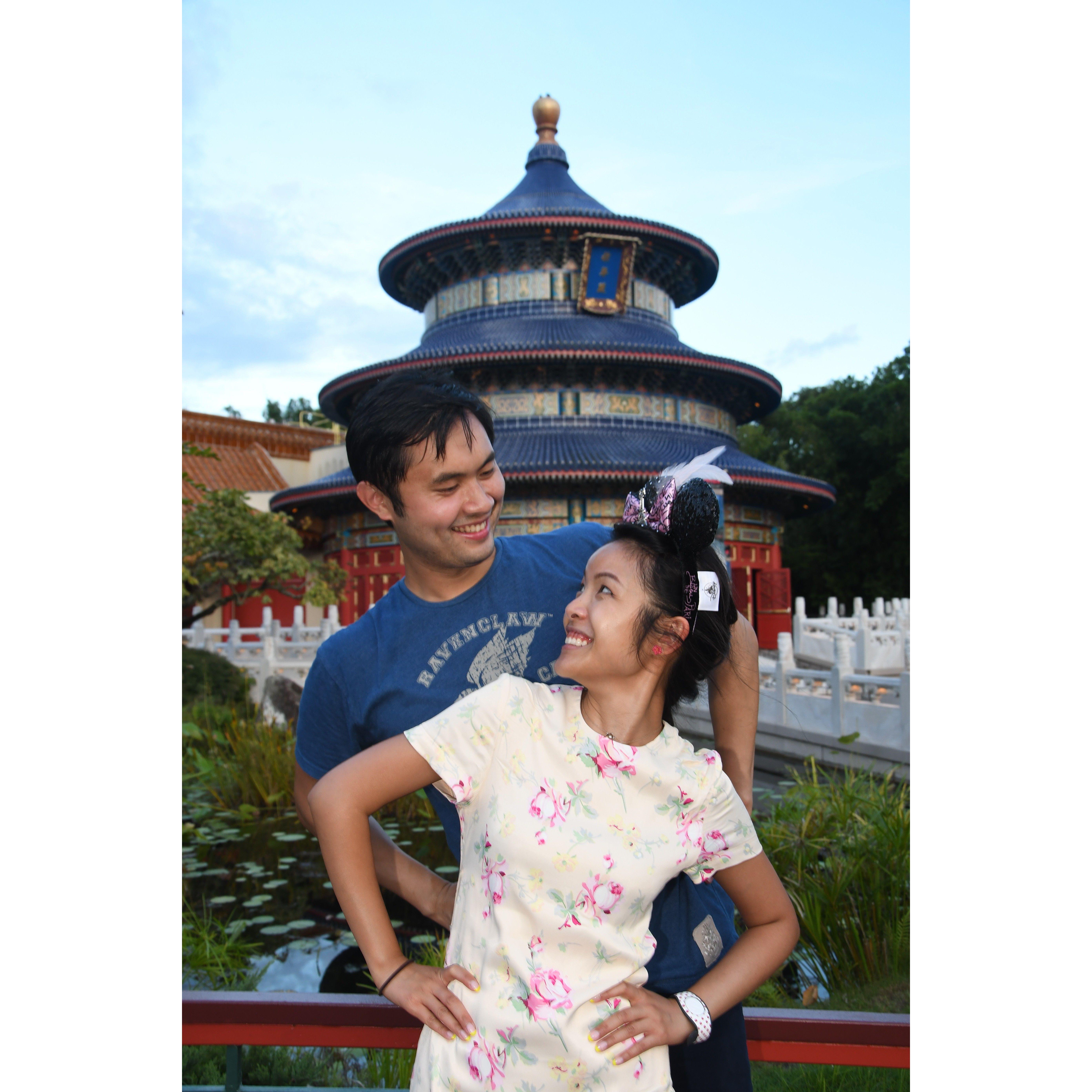 Reliving Mulan at Disney!