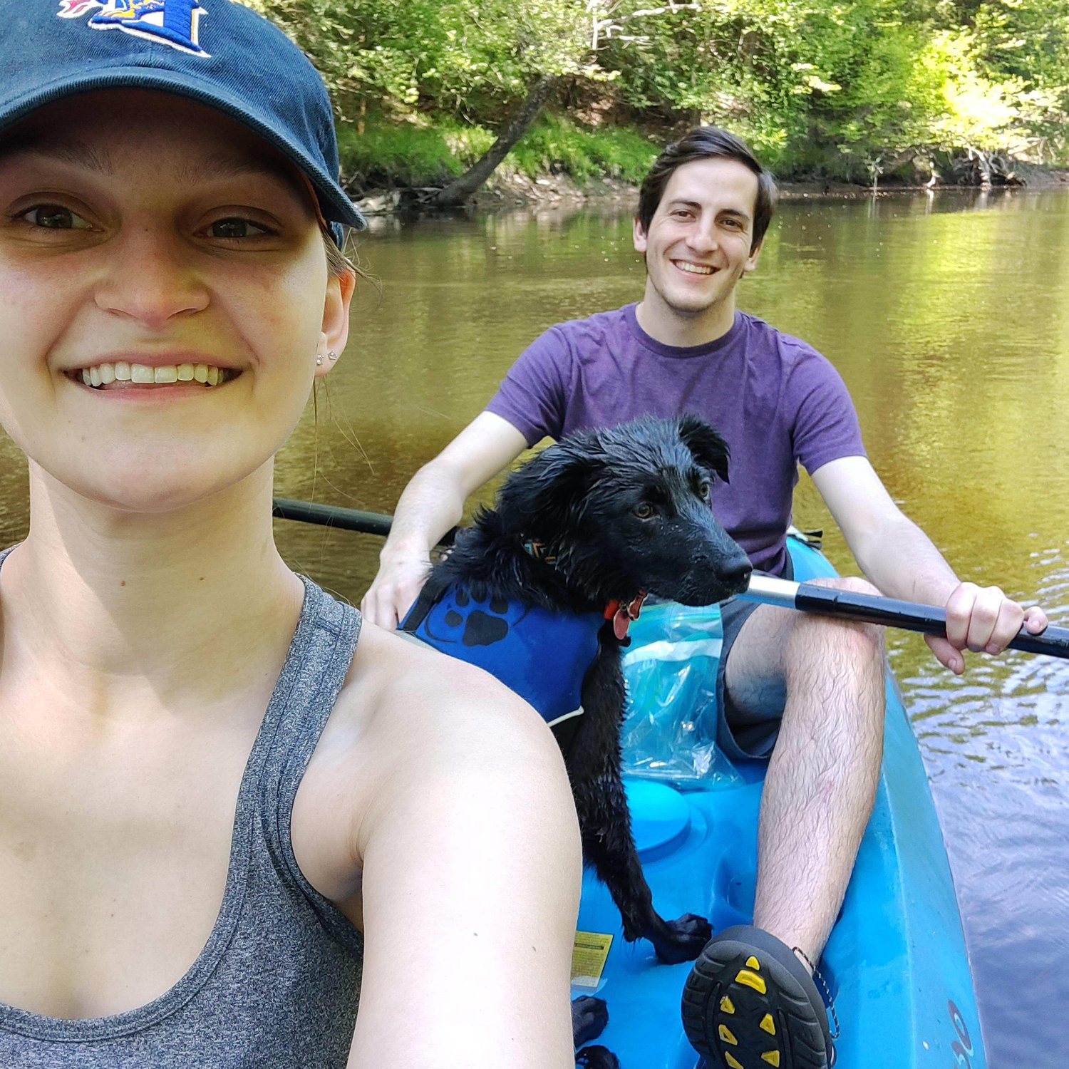 Kayaking in Upstate New York, May 2020