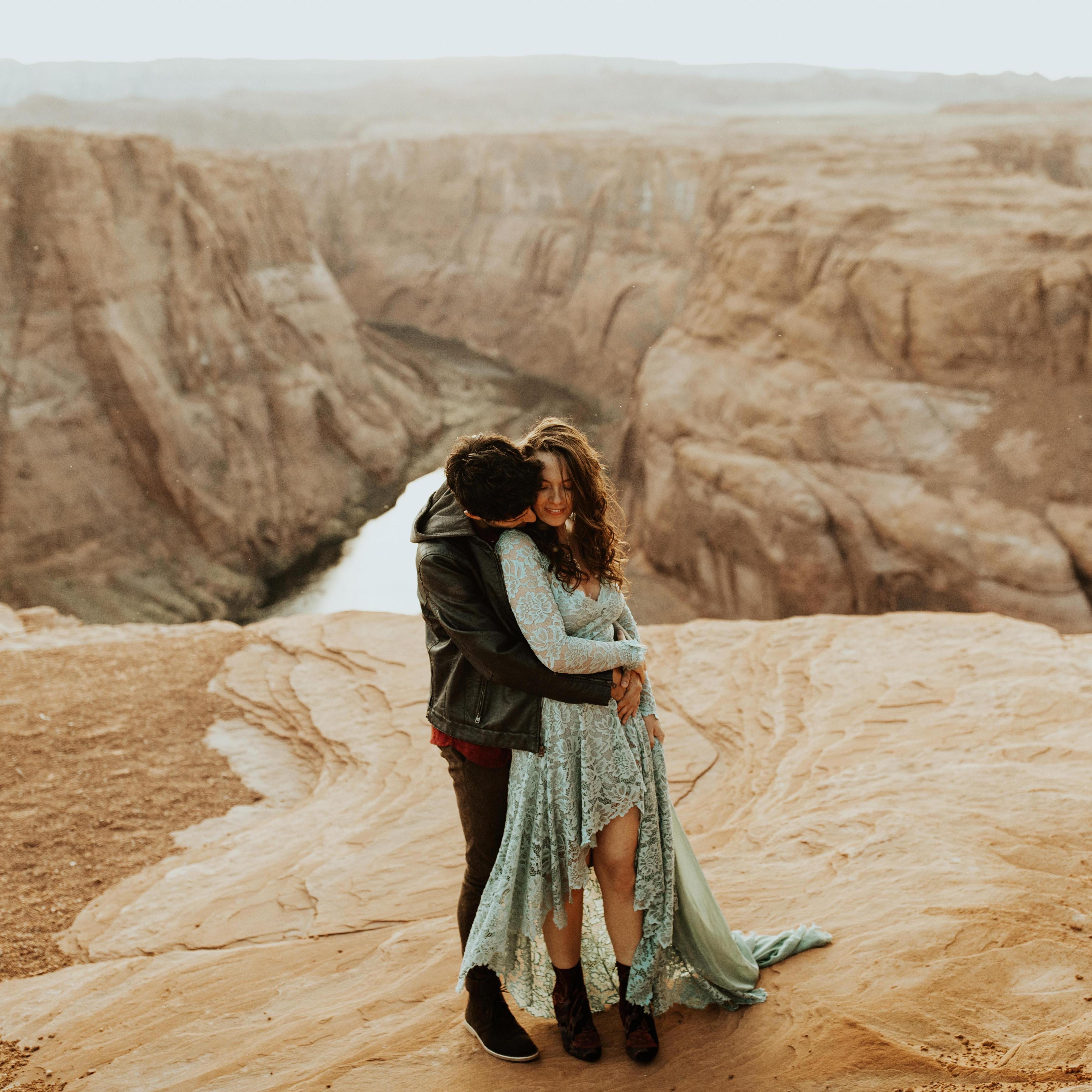 Our engagement session was an adventure into the desert, and it was a dreamy experience indeed.