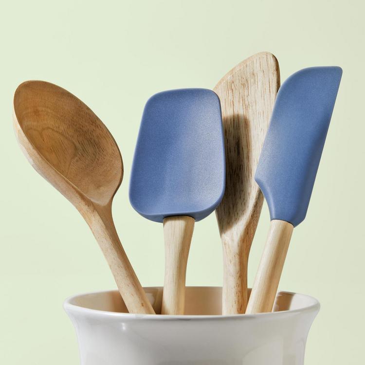 Crate and Barrel, Silicone & Wood Spatula - Zola