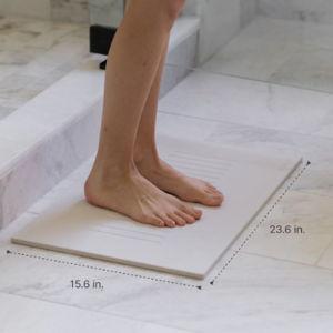 Bath Stone™ Mat - Style: Aspen, Color: Sandstone