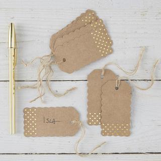 Kraft Perfection Luggage Tag