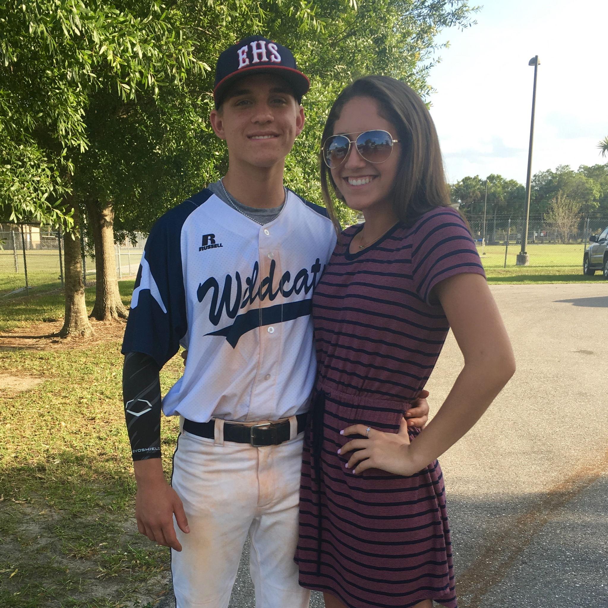 Our first photo together!