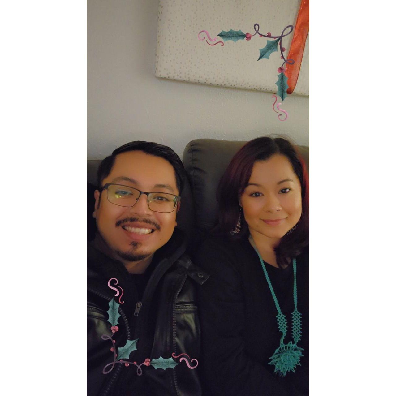 Winter Solstice celebrations with familia