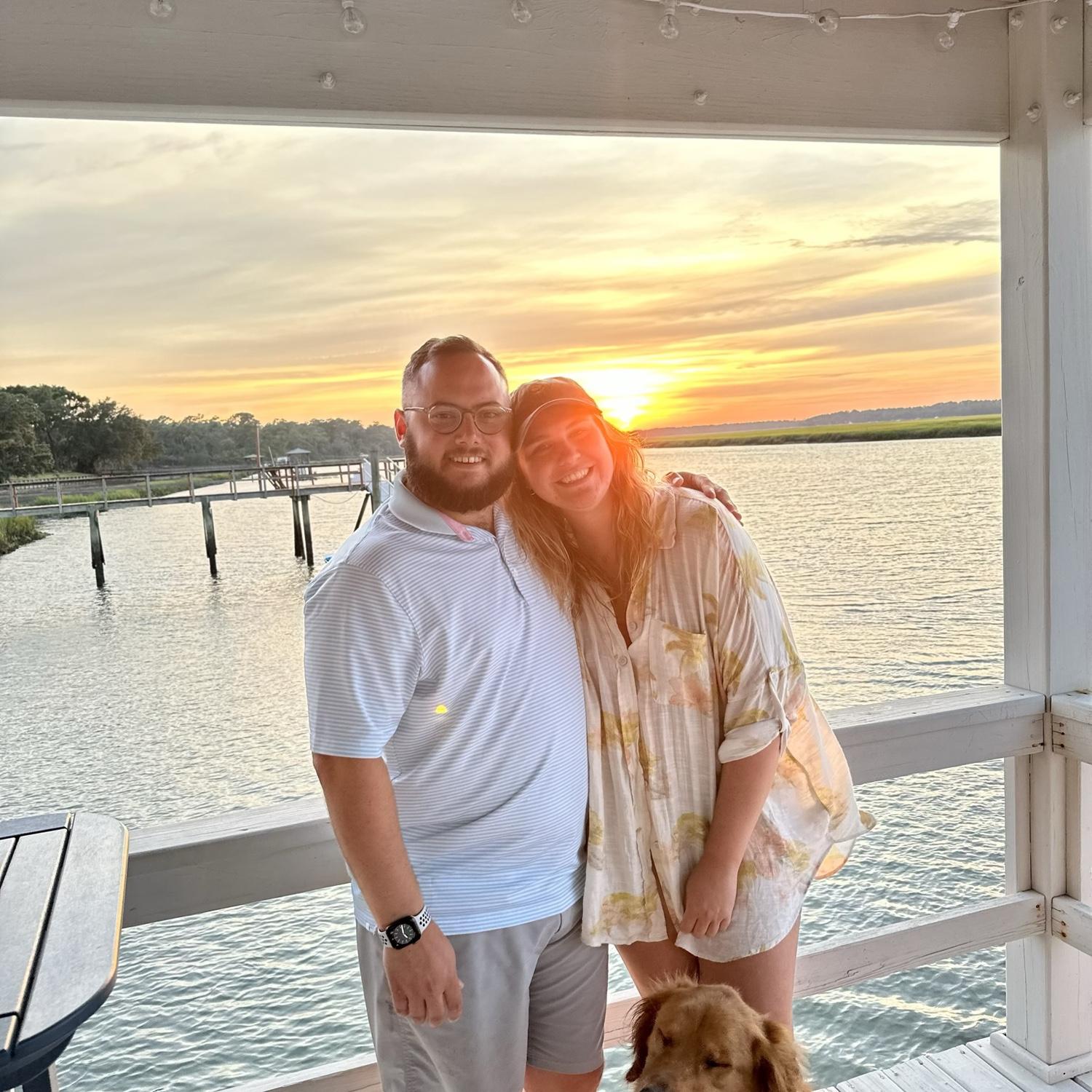 Beaufort sunsets quickly became a new favorite for Geoffrey