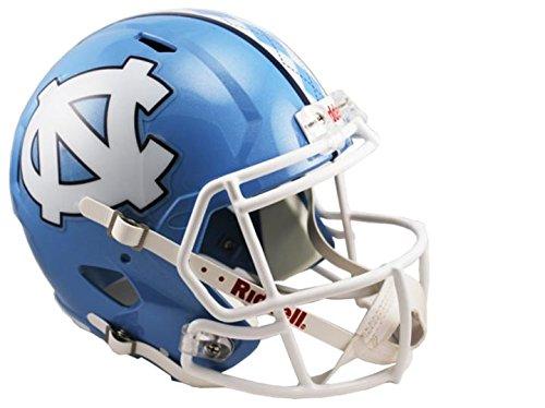 NCAA North Carolina Tar Heels Full Size Speed Replica Helmet, Blue, Medium