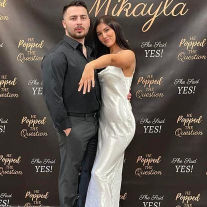 At our engagement party