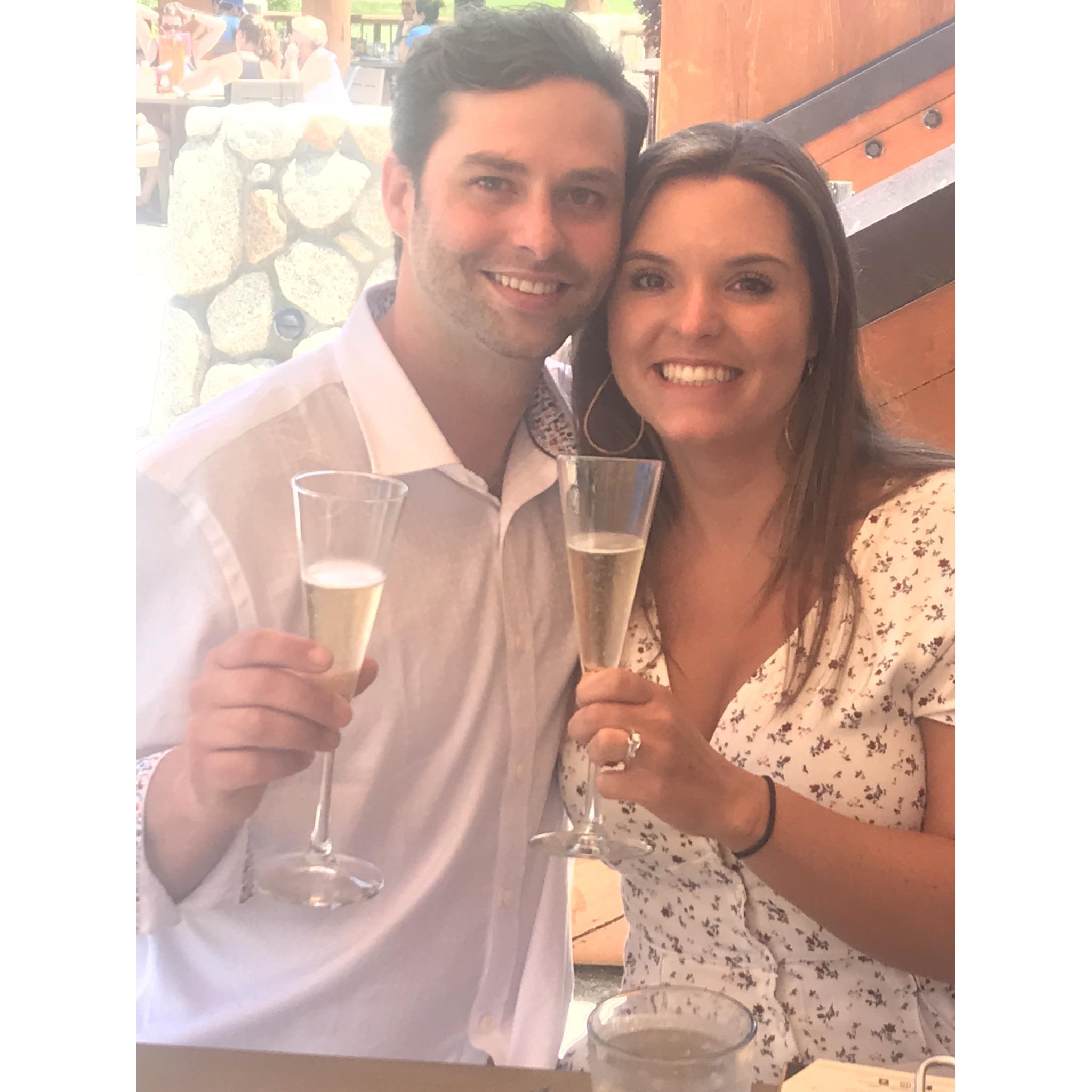 The day we got engaged
06.15.2019