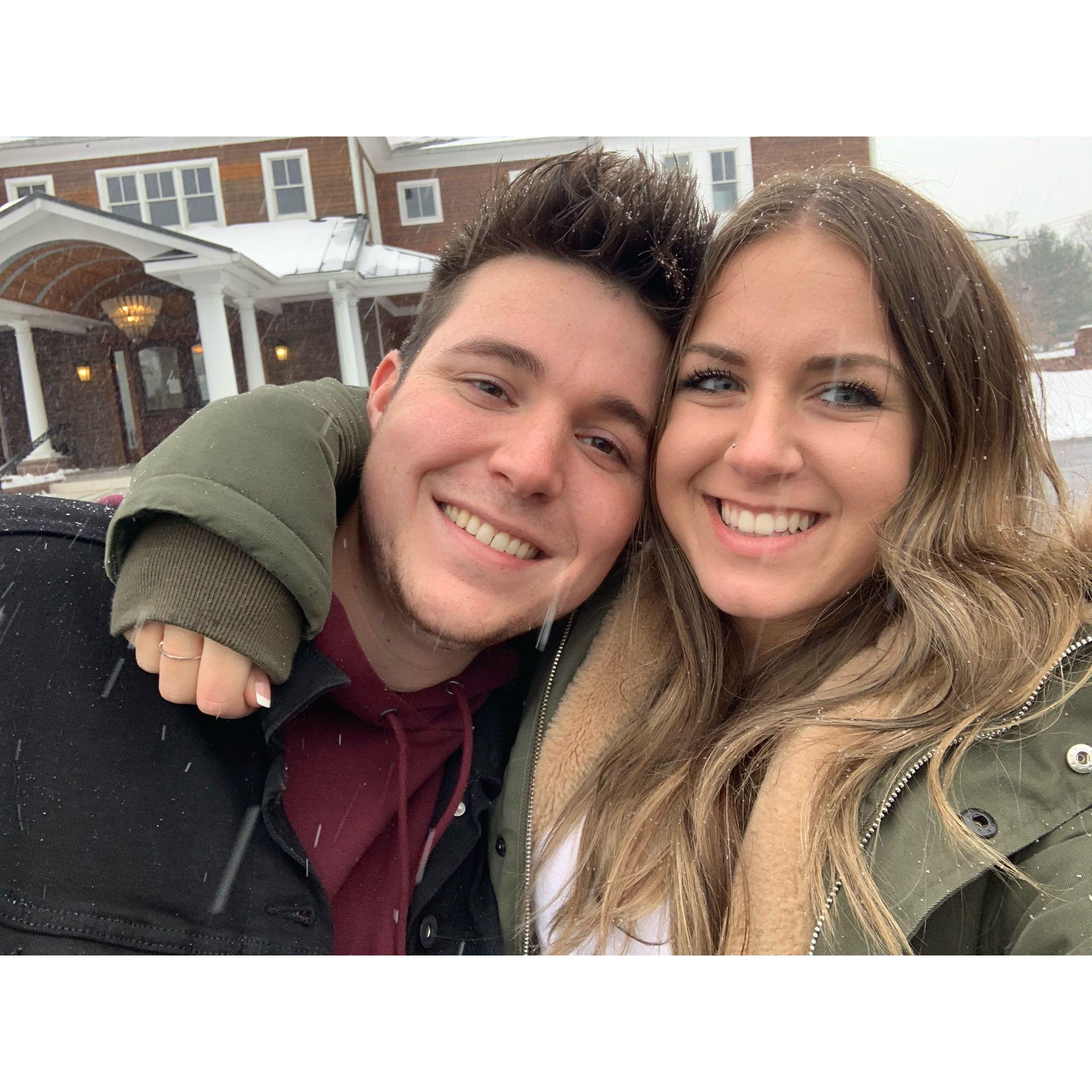 This picture was right after Justin asked Tianna to be his girlfriend on December 20, 2020